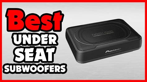 untersitz subwoofer test|8 Best Under Seat Subwoofers in 2023